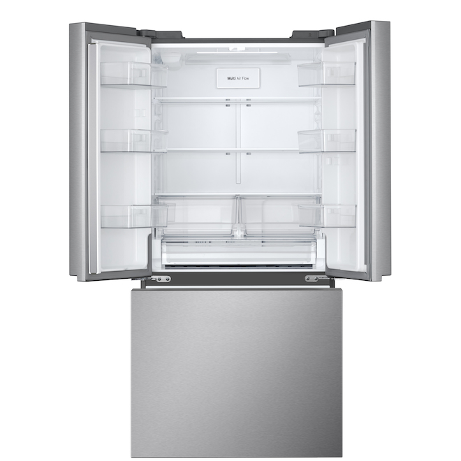 LG French-Door 25-cu.ft. Refrigerator with Ice Maker - Stainless Steel