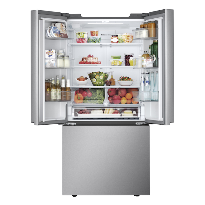 LG French-Door 25-cu.ft. Refrigerator with Ice Maker - Stainless Steel