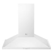 LG Studio Wall-Mount Chimney Hood 600-CFM 5-Speed - Essence White
