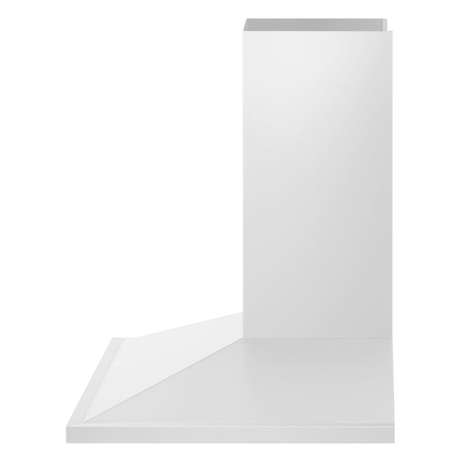 LG Studio Wall-Mount Chimney Hood 600-CFM 5-Speed - Essence White