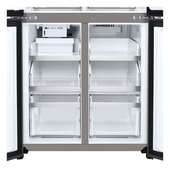LG 18.7-ft³ 4-Door Counter-Depth Stainless Steel Refrigerator