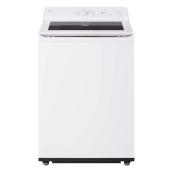 LG 27-in 5.8-ft³ Top-Load Washer with Smart Pairing - Alpine White