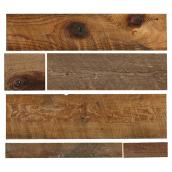 Grange Design 2-in W to 10-in W x 5/16-in Brown Barn Wood Wall Plank 17.5 sq.ft.