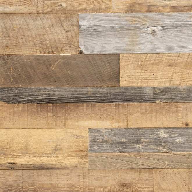 Grange Design 14-ft² Brown/Grey Wall Plank