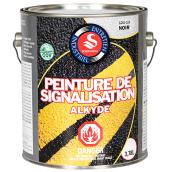 Peinture alkyde de signalisation, noir