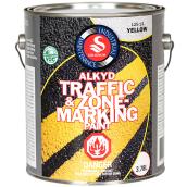 Solignum Traffic and Zone Marking Paint - 3.78 L - Yellow
