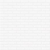 Style Selections 48-in x 8-ft Embossed Paintable Brick White Wall Panel