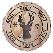 Christmas Wall Decoration - Wood and PVC - 11.81
