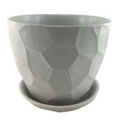 Glazed Clay Planter Pot - 6