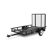 Carry-On Trailer Next Gen 5-ft x 8-ft Wire Mesh Utility Trailer with Ramp Gate