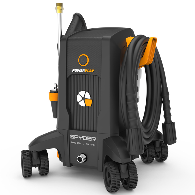 Powerplay 2050 PSI 1.5-gal/min Black Cold Water Electric Pressure Washer