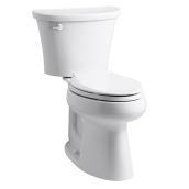 Toilette à cuve allongée Cavata de Kohler, 2 pièces, blanche