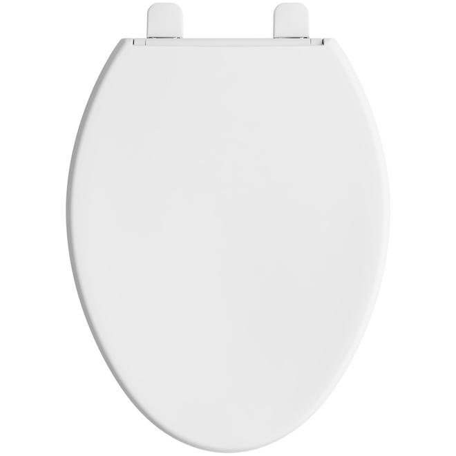 KOHLER Elongated Toilet Seat - Plastic - White 4008-0 | RONA