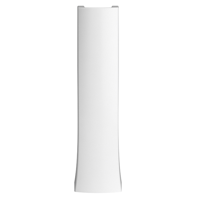 Elliston Pedestal Sink Base - Porcelain - White