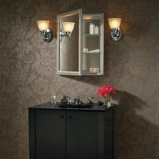 KOHLER 20in x 26in Rectangle Recessed Medicine with Mirror CB