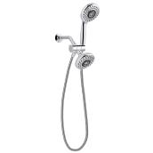 Combo douche téléphone Enlighten, 5 réglages, chrome poli