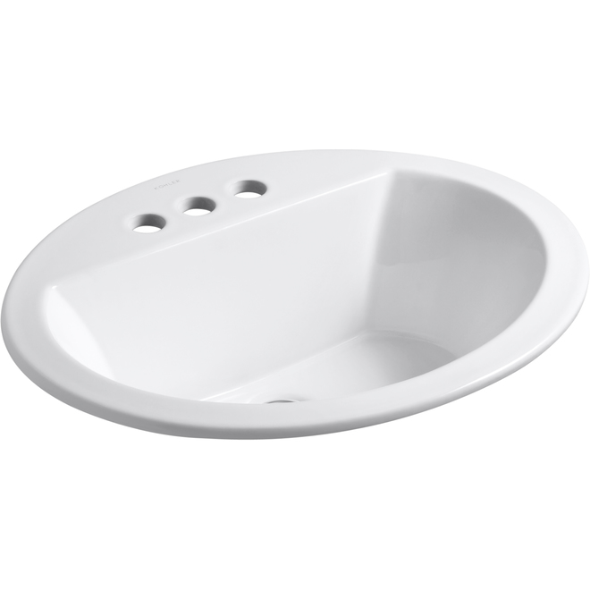 Kohler Bryant Drop-in Oval Sink - Vitreous China