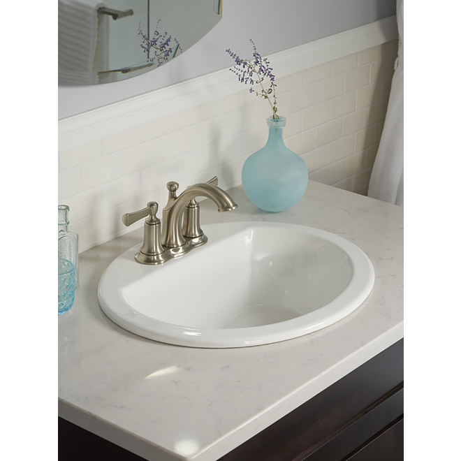 Kohler Bryant Drop-in Oval Sink - Vitreous China