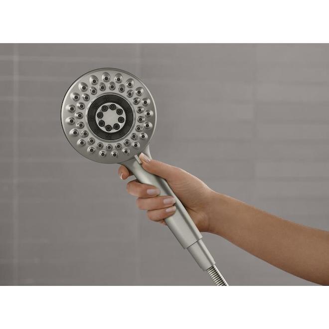 Douche à Main Multifonction Kohler Purist - 4 Jets, Finition Nickel Brossé Vibrant - K-973-BN