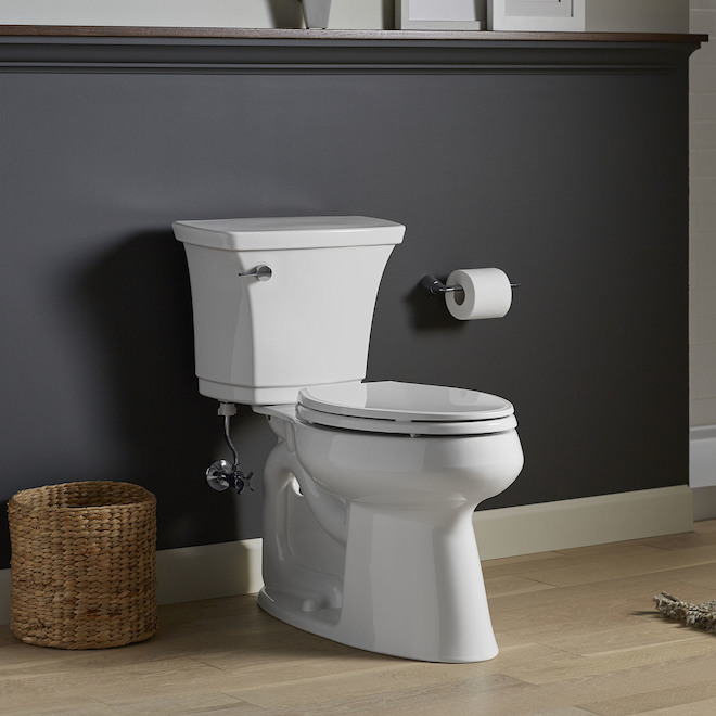 Kohler Highline 2Piece Curve 12in Elongated Toilet 4.8 LPF K782760 RONA