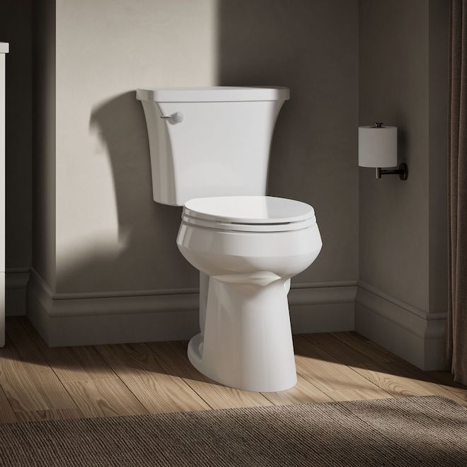 KOHLER Highline Toilet Bowl with Elongated Bowl 2-Piece 4.8-LPF