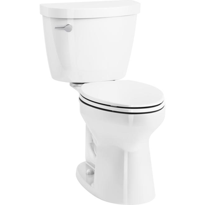 Image of Kohler | Cimarron 2-Piece Watersense Toilet - 12-In Rough-In Size - Chair-Height - White China | Rona
