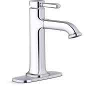 Kohler Ealing Polished Chrome Bathroom Sink Faucet - Clicker Drain Included