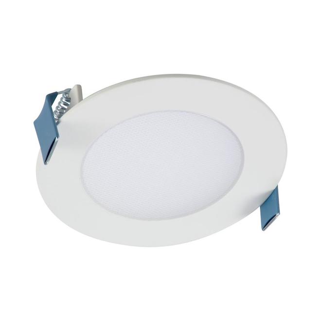 HALO LED Recessed Light Dimmable - Round - White - 4-in