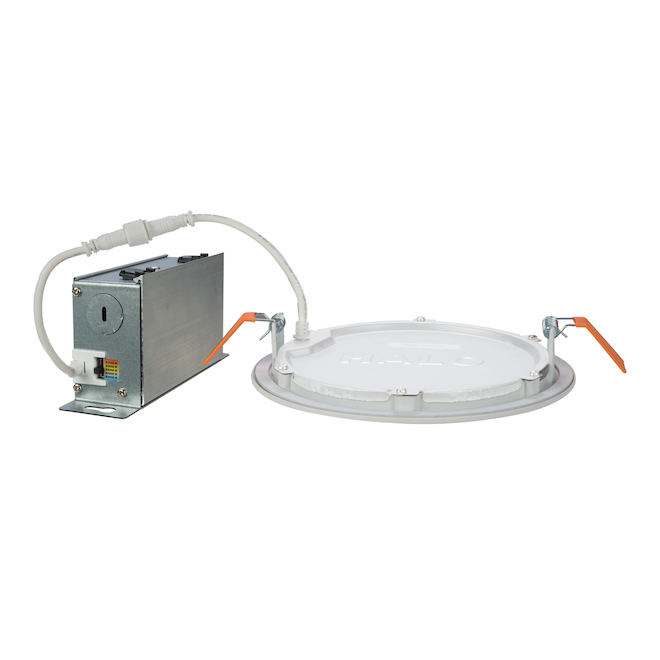 Halo White Round Recessed LED Light 2700 5000k Selectable Colour