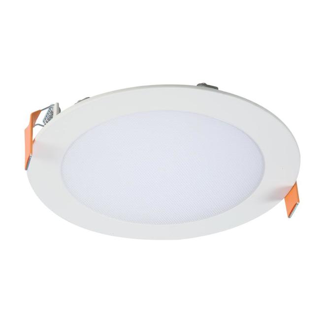 Halo White Round Recessed LED Light 2700 5000k Selectable Colour