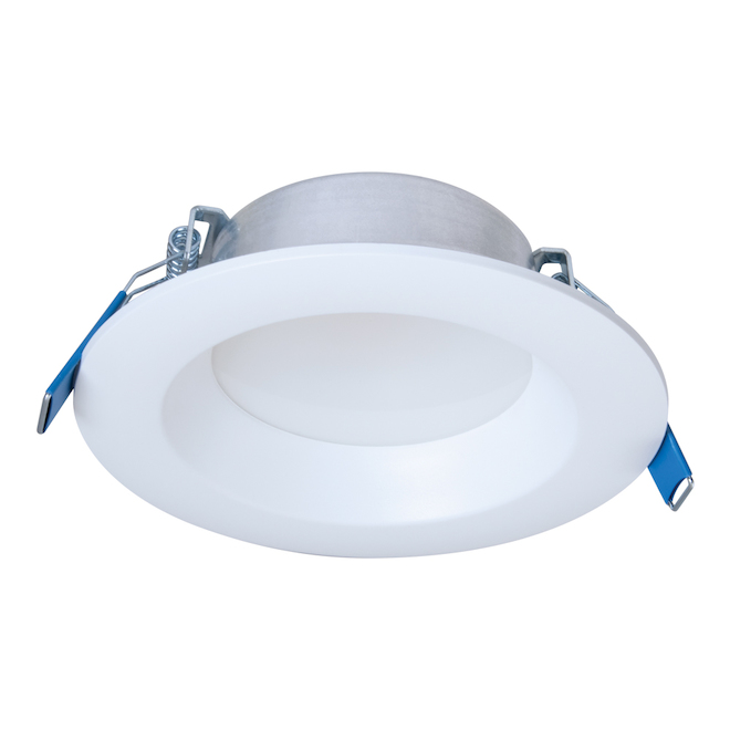 Halo White Canless Recessed Downlight 4-in Dimmable LT4069FS351EWHDM  RONA