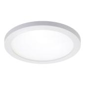 Halo Canless Round Recessed Downlight - 6-in -White - Dimmable