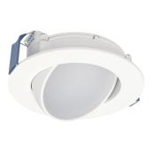 Halo Adjustable White Dimmable Recessed Downlight - Canless - 4-in