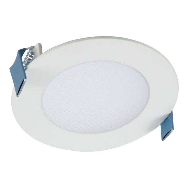 Halo White 4-in Round Recessed LED Light - dimmable