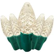 Jeu de lumières extérieur, Mini DEL C5, 12,2', blanc chaud
