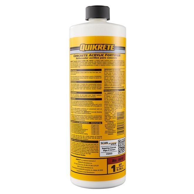 Quikrete fortifiant acrylique pour béton - prêt à l'emploi - 946 ml