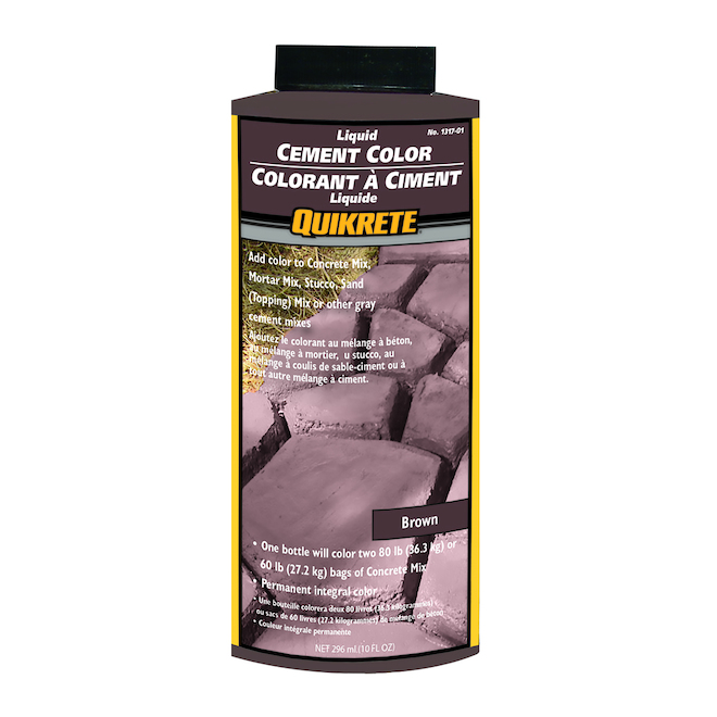 Quikrete Liquid Cement Color - 296 ml - Brown