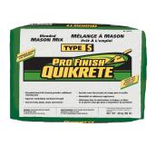 QUIKRETE 30kg Pro Finish Type S mélange de mortier