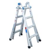 Werner 17-ft Type 1A - 300 lb Capacity Aluminum Multi-Position Ladder