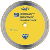 Q.E.P. 10-in Continuous Rim Diamond Blade