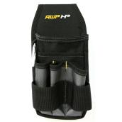 AWP HP 2.75 x 4.75 x 9.5-in Black Polyester/Nylon Organizer Tool Pouch