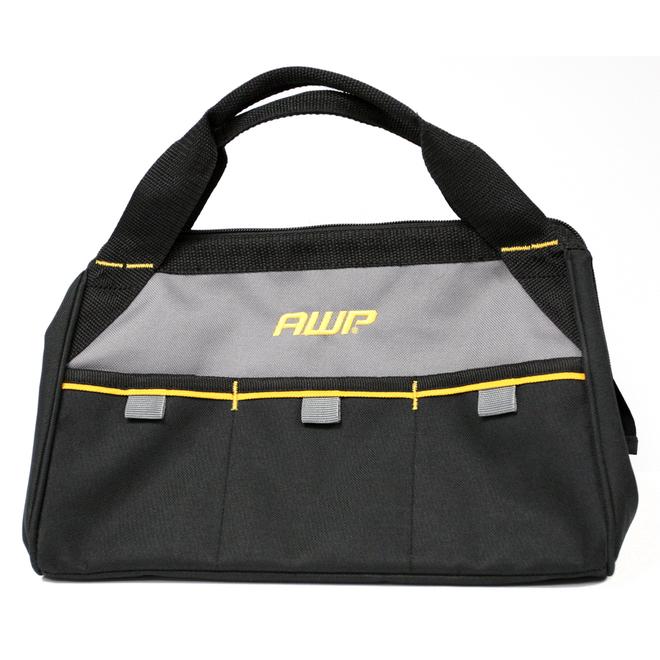 AWP 13-in Zippered Closed Tool Bag