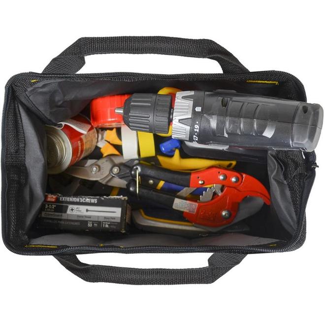 AWP 13-in Zippered Closed Tool Bag