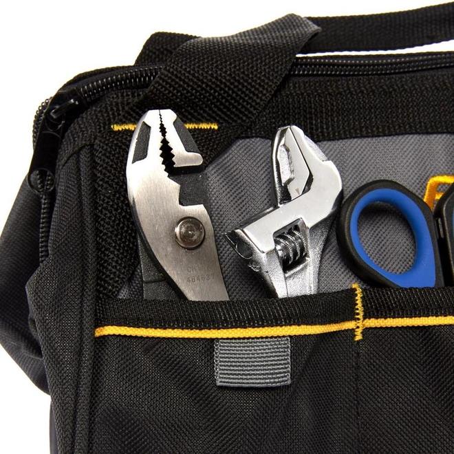 AWP 13-in Zippered Closed Tool Bag