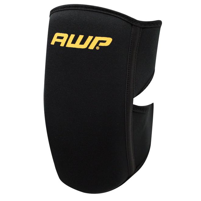 AWP Black Polyester Hook and Loop Fasteners Knee Pads 1CL225 RONA