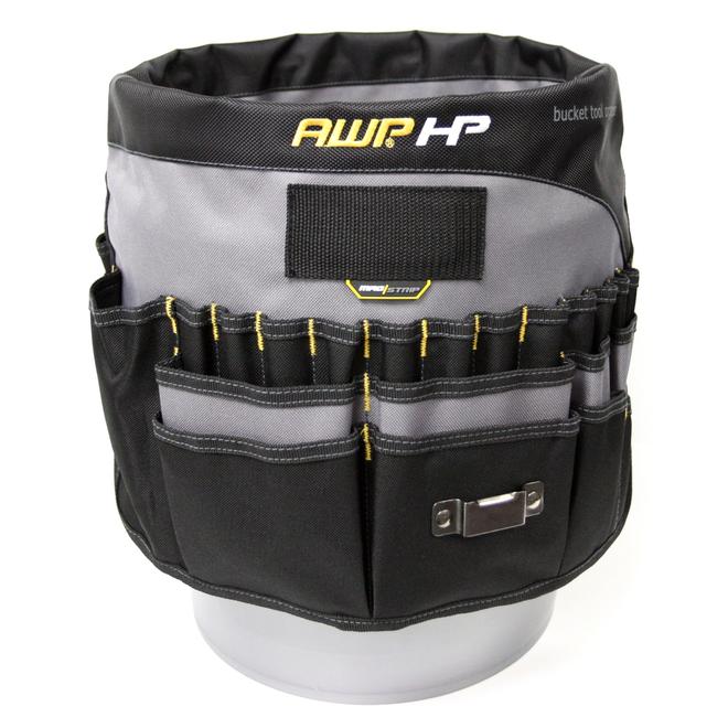 AWP HP Bucket Tool Organizer Extreme with Magnet Strip