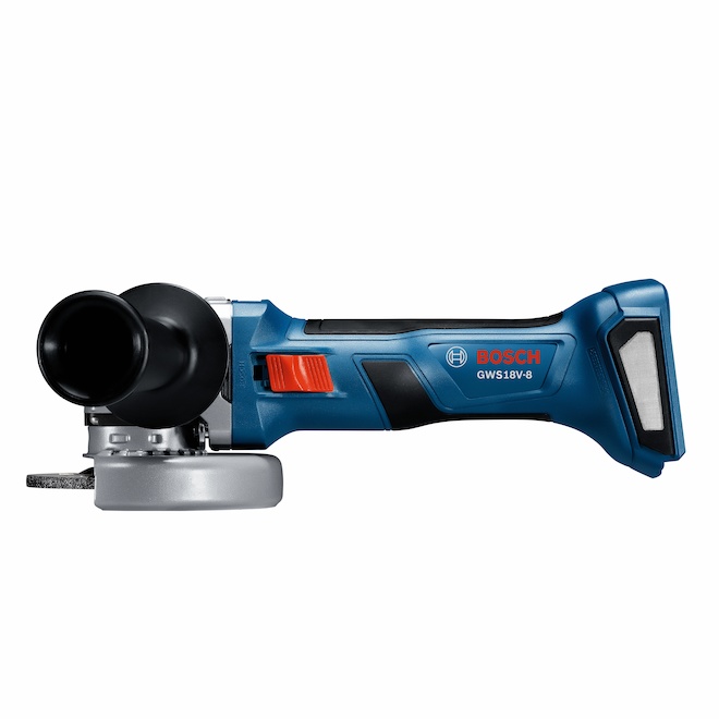 Bosch Angle Grinder Cordless 18V 4.5-in with Slide Switch (Bare Tool)