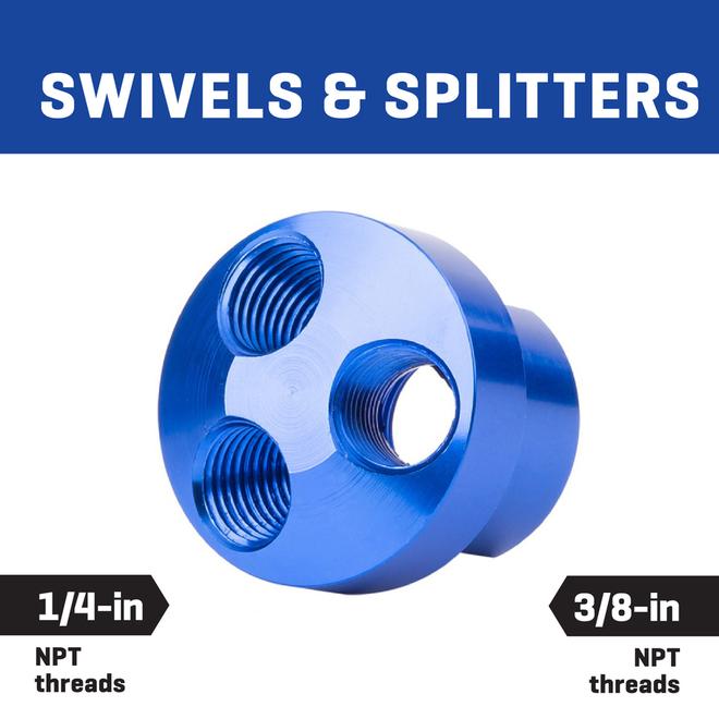 Campbell NPT 3-In-1 Air Manifold 1/4-In