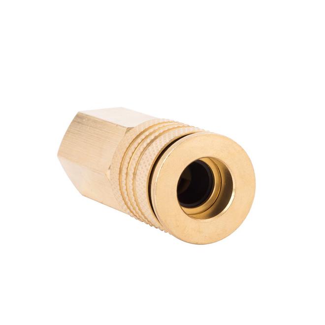 Kobalt 3/8-in Brass Female Universal Coupler