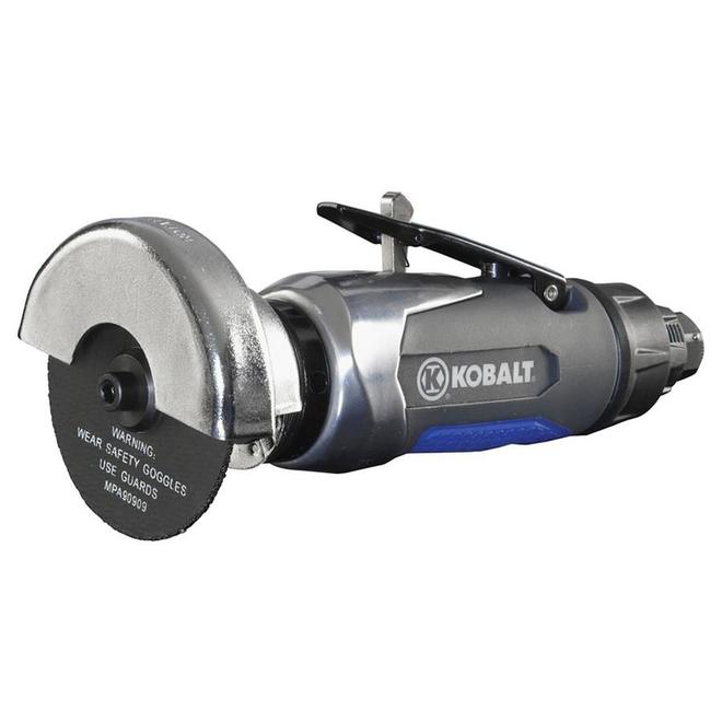 Outil de découpe pneumatique Kobalt à disque de 3 po 5 pi³/min à 90 lb/po²